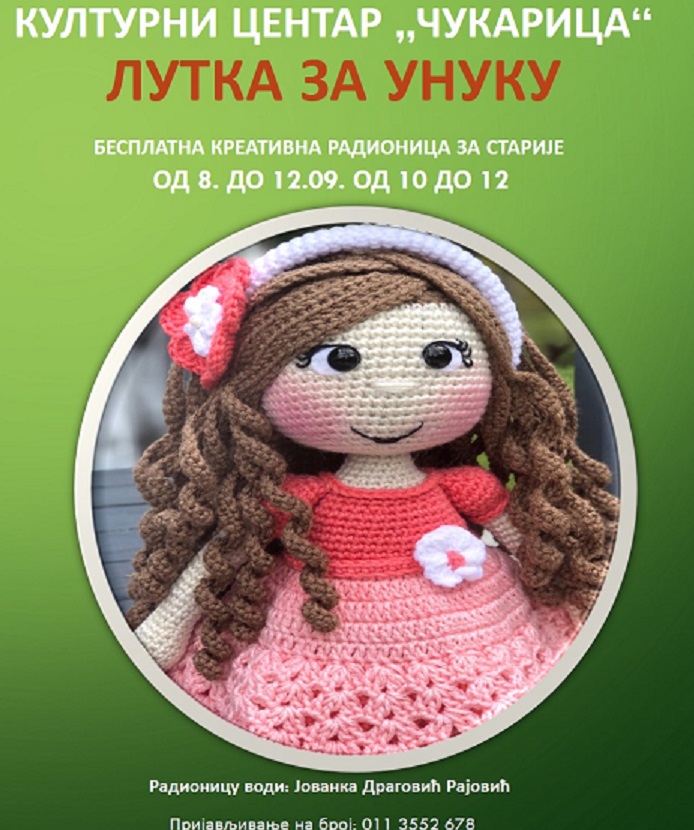 „Лутка за унуку“ – бесплатна радионица плетења за старије 