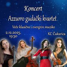 Концерт гудачког квартета „Аzzurro“