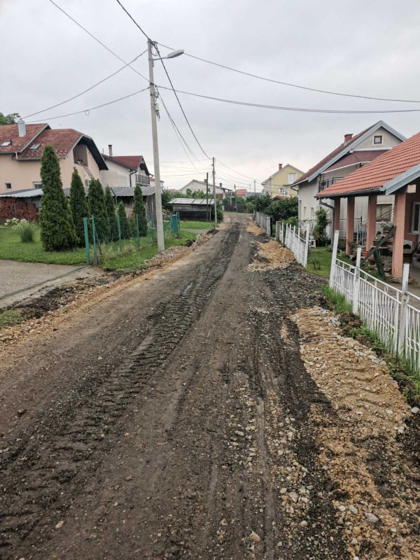 Изградња одвојка Дољанске улице у Сремчици
